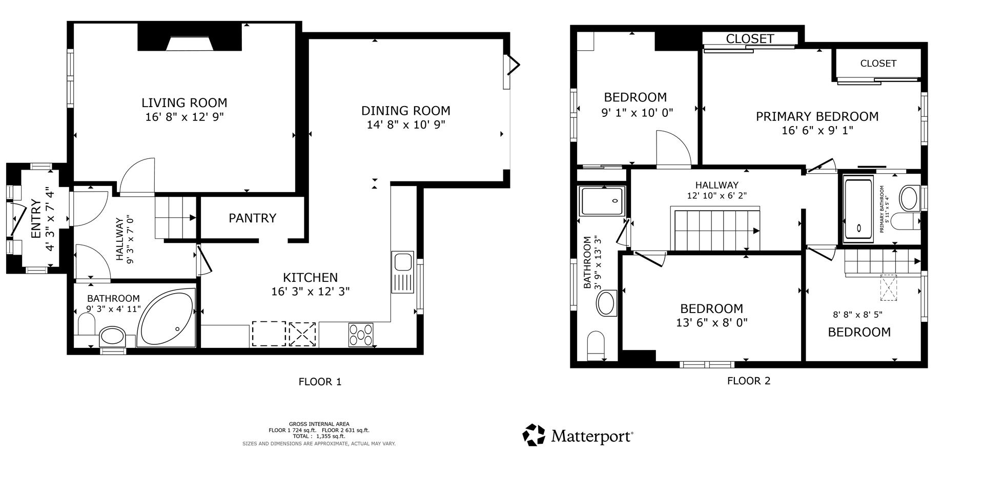 Floorplan for Westward Rise, Barry